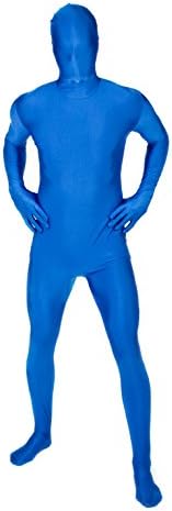 Skinz Adult Morph Bodysuits (Small (5-5'6), Royal Blue)