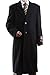 Adam Baker Men's Single Breasted Wool Cashmere Full Length Topcoat - Colors