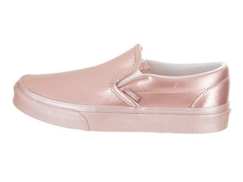 vans rose gold slip on