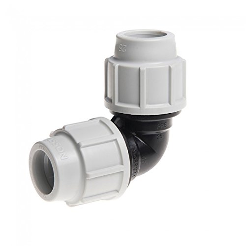 PLASSON 7050 25mm MDPE Elbow Bend