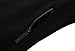 DJT Womens Casual Oblique Zipper Hoodie Jacket Coat Medium Black