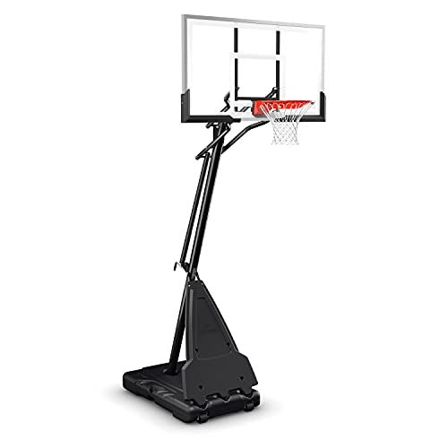 Spalding 60" Performance Acrylic Screw Jack Portable Basketball Hoop in