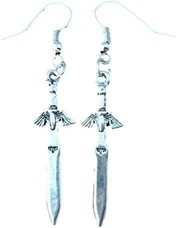 Legend of Zelda Sword Earring Dangles In Gift Box from Outlander