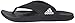 adidas Men's Adilette Cloudfoam Ultra Flip-Flops Slide Sandals, Core Black/Core White/Core Black, 10