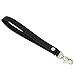 Snaptotes Genuine Leather Replacement Wrist Strap For Clutch/Wristlet/purse/pouch (Black)