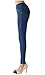 ISOLDE - Skinny Medium Blue Indigo Jegging Super Stretch Knit Denim for Women with Fully Functional Pockets M