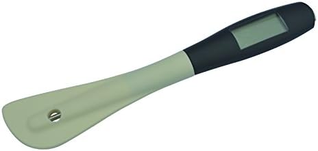 ToppKitchen Digital Spatula Thermometer, Candy/ fudge/ Toffee/ Chocolate/ Caramel Thermometer with Food Grade Silicone (White)