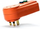 Status Orange SRCDORX3 Power Circuit Breaker 13A UK Plug RCD Socket view 3