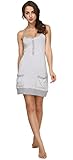 Suntasty Women's Summer Loose Lingerie Chemises Sleepwear Robes Nightgown