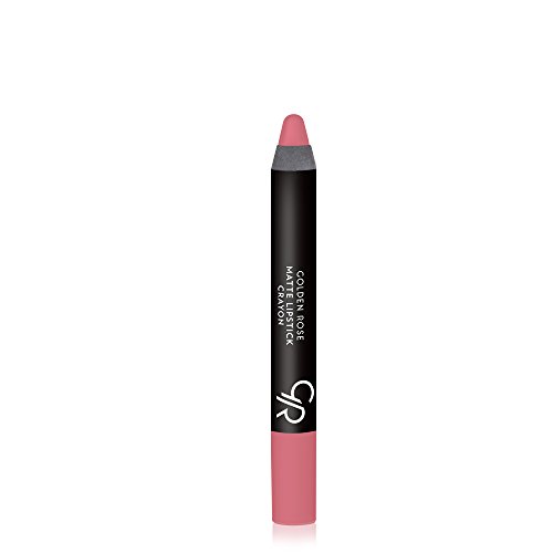 Golden rose matte lipstick crayon #12 sea pink light