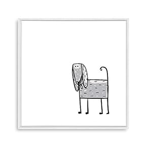 Framed Canvas Wall Art Cartoon Pattern Canvas Prints Home Artwork Decoration for Children