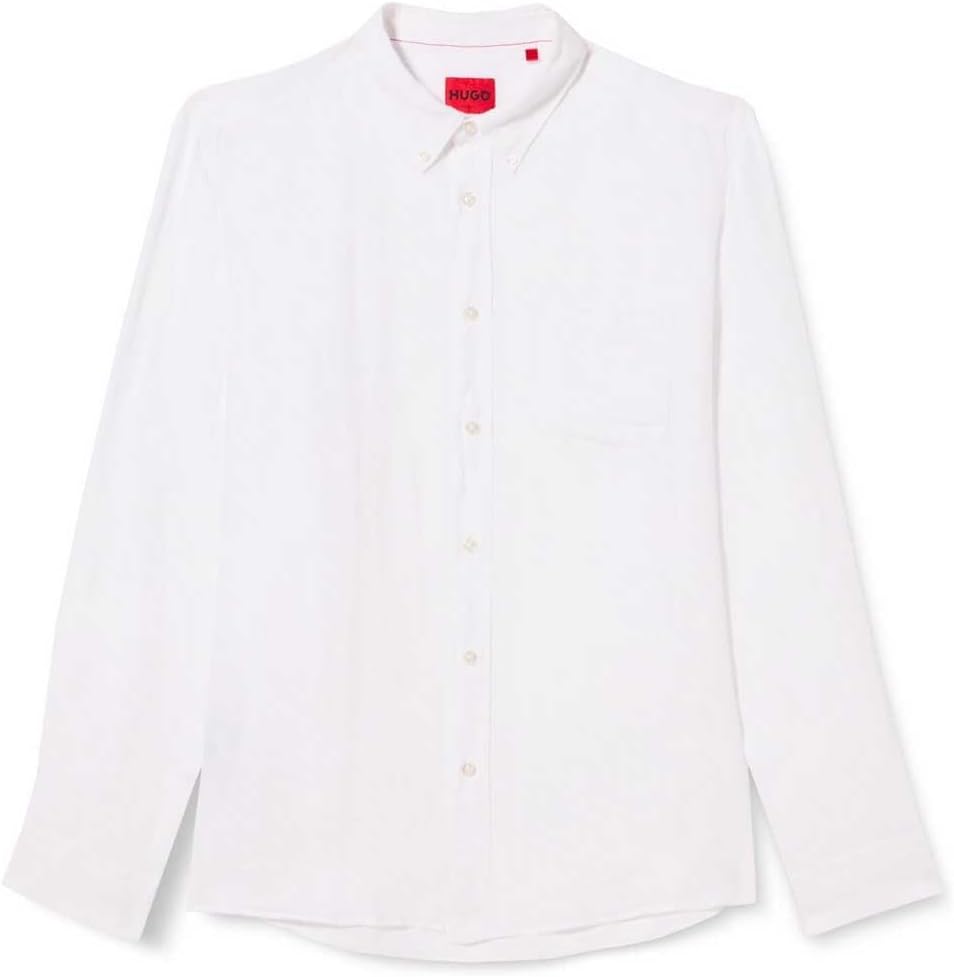 HUGO Ermann Open White199 Size L