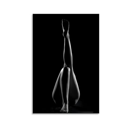 Sexy Nude Girl Wall Art Black White Nude Woman Sexy