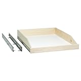 Slide-A-Shelf SAS-FE-L-M, Made-To-Fit Slide-out Shelf, Full Extension, 6