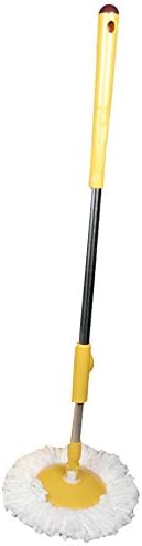 Winberg (TM) Mop 360 Rotating Magic op, Stick Set,Dish with 2 Refill RODYLW0