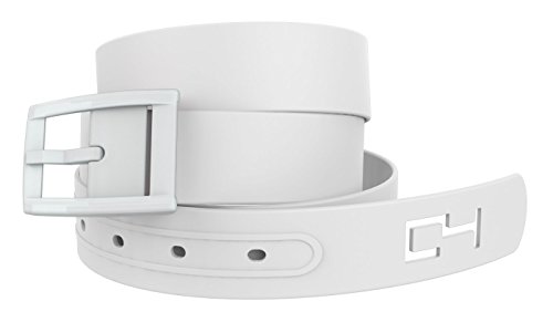 C4 Classic Belt: White Strap / White Buckle