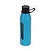 Takeya Classic Glass Water Bottle with Silicone Sleeve, 22 oz., Cobalt