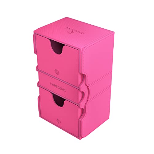 Stronghold 200+ XL Convertible Deck Box | Double-Sleeved Card Storage | Card Ga…