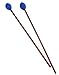 Foraineam Basics Series Medium Keyboard Marimba Mallets With Maple Handle and Blue Yarn Head