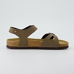 CUSHIONAIRE Women's Lauri Cork footbed Sandal with