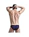 Zacoo Men Modal Contrast Color Underwear Pouch Brief Short Color L Coffee