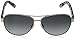 Kate Spade Women's Dalia 2 Aviator Sunglasses, Silver Dots & Gray Gradient 135 mm