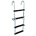 4 Step Folding Pontoon Boat Ladder by Boatersports