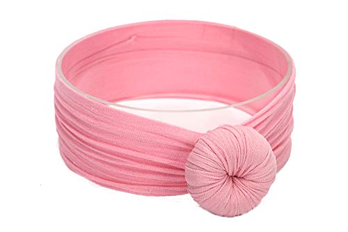Udobuy7 Pcs Super Cute Baby Girls Toddler Elastic Headbands Turban Knot Rabbit Hairband Headwear