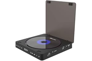 tengertang Region-Wide Free DVD Player Portable CD Player with HDMI and AV Output Ports Multifunctional DVD Player USB Flash Drive Player (Does not Play Blu-ray DVDs) (only on TV or Projector)