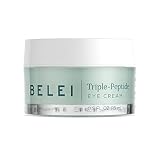 Belei Triple-Peptide, Paraben Free Under Eye Cream for Fine Lines, Puffiness and Dark Circles, 0.5 Fluid Ounce (15 mL)