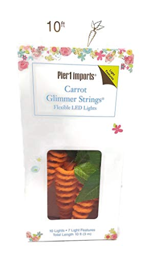 Pier One Easter Decorations Carrot Glimmer Led String Lights Buy