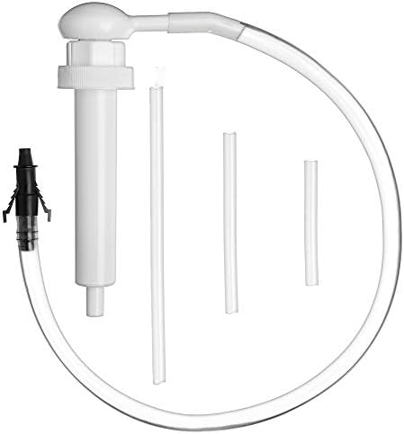 Slippery Pete Fluid Pump for Gallon Bottles and Wide Mouth Quart Bottles – Transfer Gear Oil, Transmission and Differential Fluid, Antifreeze with This 30cc Hand Pump