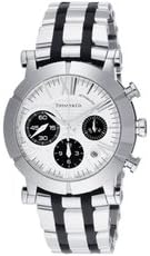 Tiffany Z1000 12a21a00a ティファニーatlas Gent メンズ腕時計 ブラック シルバー 並行輸入品 メンズ腕時計 腕時計 通販 Amazon