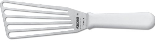 Victorinox 3-Inch By 6-Inch Chef's Slotted Fish Turner Head, White Poly Handle