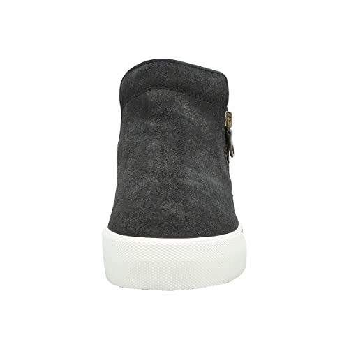 Keds Women's Cooper Zip Bootie Suede/Canvas Rain Boot Black 10 for sale