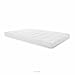 LUCID Hybrid Down Alternative + Gel-Infused Memory Foam Mattress Topper - Twin XL