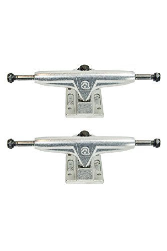 Quest boards 5.25" matte silver double barrel skat…