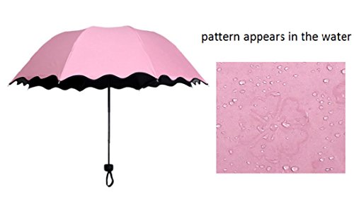 Uv protection umbrella （Magic Secret Blossom Sun Rain Parasol ） (3 pink) - Thumbnail 3