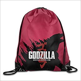 HLKPE Abbooy Godzilla Drawstring Backpack Bag
