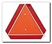 Grote 71152 Orange/Red Slow-Moving Vehicle Emblem