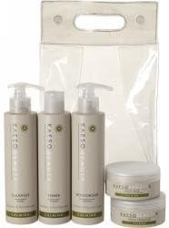 Kaeso Calming Facial Kit (Includes Calming Mask, Calming Exfoliator, Calming Cleanser, Calming Toner & Calming Moisture) by Kaeso Beauty