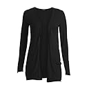 Ladies Women Boyfriend Open Cardigan with Pockets Long Sleeve All Sizes