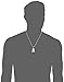 Star Wars Jewelry Unisex Storm Trooper 3D Stainless Steel Chain Pendant Necklace, 24