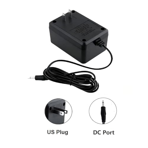 WICAREYO AC Power Supply Adapter Plug Cord Compatible for Atari 2600 System Console US Plug