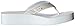 Skechers Cali Women's Vinyassa Sun Ray Flip Flop,White Rhinestones,8 M US