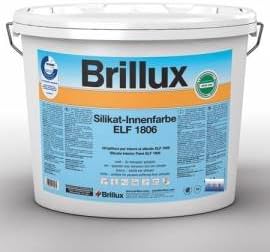 Brillux Silikat Innenfarbe Elf 1806 5 Liter Weiss Amazon De Baumarkt