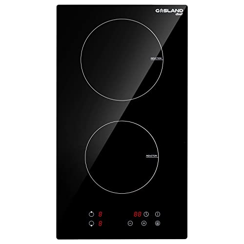 Induction Cooktop 12 Inch, GASLAND Chef IH30BF 2 Burners Electric