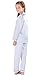 Horcute Pajamas Little Kid Sleepwears Set Pjs Clothes Long Sleeve Silver 150# 7-8Y