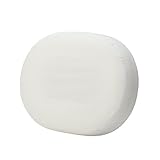 DMI 16-inch Molded Foam Ring Donut Seat Cushion Pillow for Hemorrhoids, Back Pain, White