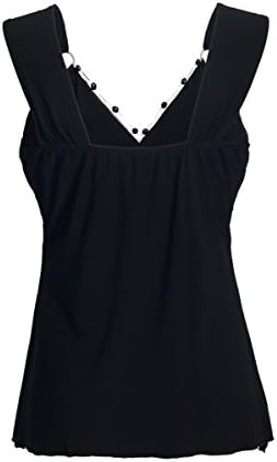 eVogues Women's Sexy O-Ring Necklace Sleeveless Top